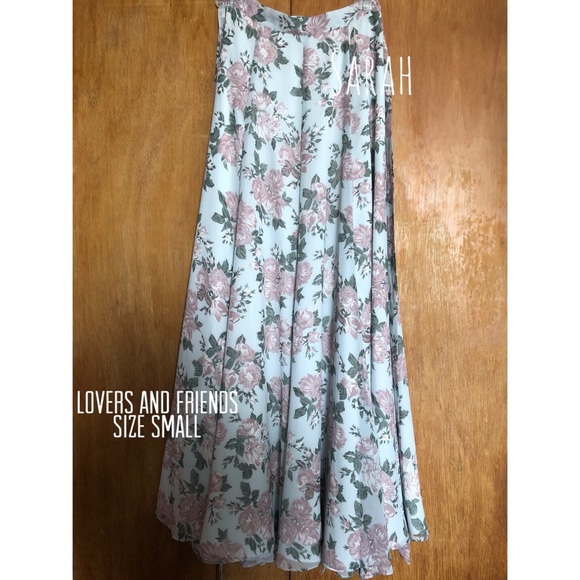 Lovers and Friends Hydra Floral Maxi Skirt - Picture 6 of 6